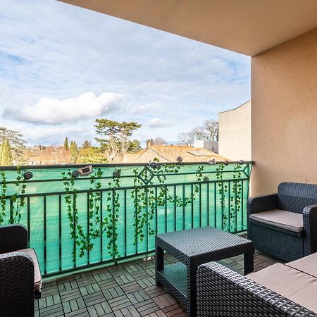 L'Ecrin Jardin Des Remparts - Parking Prive - Terrasse Apartman Carcassone Kültér fotó